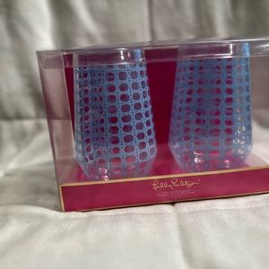Lilly Pulitzer Wine Glasses